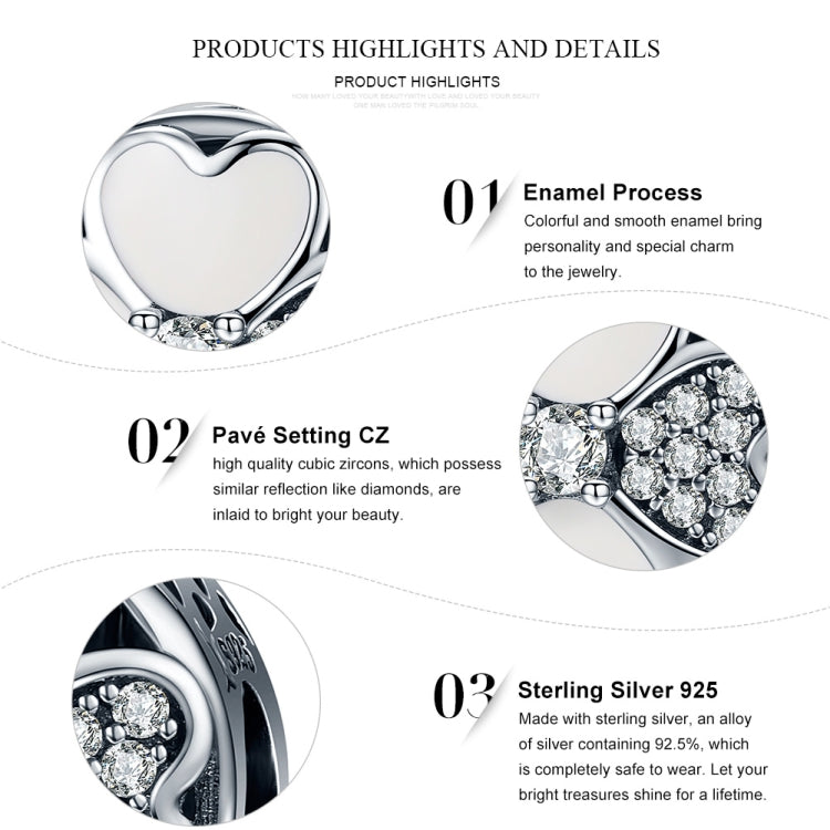 S925 sterling silver diamond petal bead bracelet detail graphic