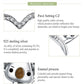 925 sterling silver koala necklace with pavé CZ and enamel details