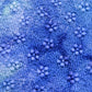 Microfiber yoga mat towel fabric with blue texture and small raised bubble dots