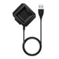 Black charging dock base with USB-A cable and charging connector
