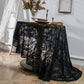 Round Lace Tablecloth Cover Cloth Retro Dining Table Coffee Table Tablecloth, 150 CM, 190 CM