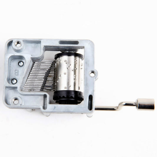 2 PCS Hand-cranked Music Box Movement Music Bell Movement Crafts Toys DIY Accessories, Meet, Mark of the Rain, Love Story, Memory, Edelweiss, Flying over the rainbow, Happy Birthday, Wedding March, Fairy Tale, Rose Life, Little Star, Jingle Bells      ...