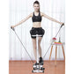 Household Mute Armrest  Fitness Equipment Multifunctional Hydraulic Stepper, with Drawstring and Carpet, with Drawstring, Basic