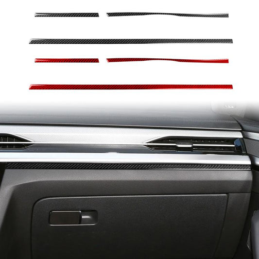 For Volkswagen CC Left Hand Drive 3pcs /Set Dashboard Trim Sticker Set