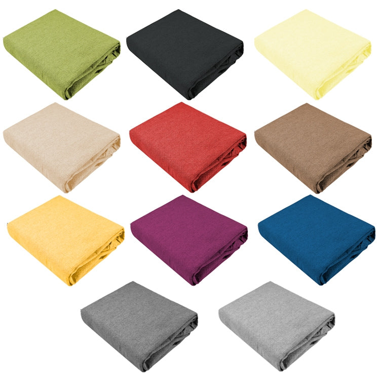 Bean bag chair fabric covers in multiple colors, folded set