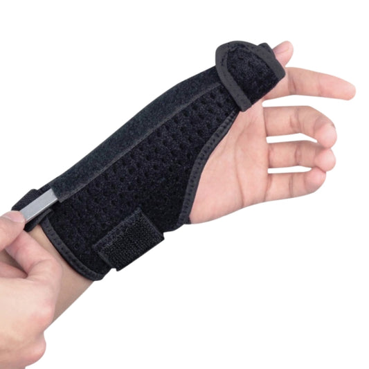 2 PCS Wrist Brace Sprain Fracture Tenosynovitis Thumb Steel Bar Support, Size: Free Size, Left Hand, Right Hand