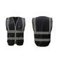 Multi-pockets Safety Vest Reflective Workwear Clothing, XXL-Chest 130cm, L-Chest 118cm, M-Chest 112cm, XL-Chest 124cm