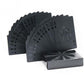 Waterproof plastic playing card set, spread dark cards with dark card box