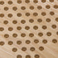 Hexagon wooden board with many circular peg holes for placing checkers pieces