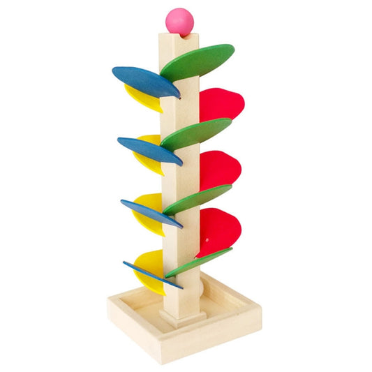 3 PCS Baby Educational Blocks Wooden Tree Marble Ball Run Track Game Intelligence Smart Children Toys, 3 PCS Baby Educational Blocks