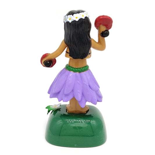 Solar Powered Dancing Hula Girl Swinging Bobble Toy Gift for Car Decoration, TBD048817401A, TBD048817401B, TBD048817401C, TBD048817401D, TBD048817401E, TBD048817401F