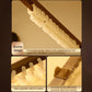 Beige mosquito net canopy buckle and fastening clips for secure installation
