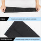Black elbow compression sleeve with reinforced seams and protective padding