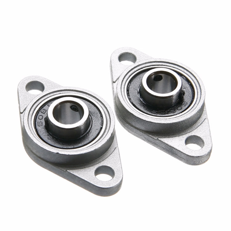 2-piece zinc alloy bearing housing set with black inner bearings