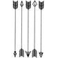 10 PCS Classic Black  Waterproof Temporary Tattoo Sticker