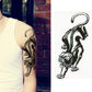 2 PCS Small Full Arm Temporary Waterproof Tattoo Stickers