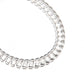 Close-up of the silver-tone coiled strip used to reduce ring size