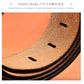 Close-up of brown leather belt edge with stitching and punched hole marks
