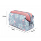 Flamingo toiletry bag, pink trim; approx 180x130x90 mm, zippered top