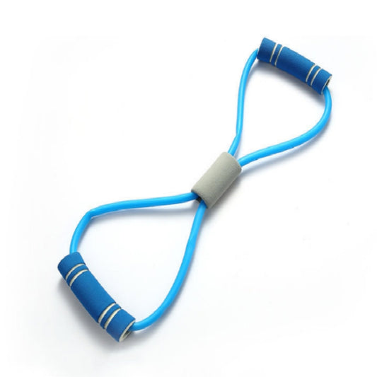 Household Latex Stretch Chest Elastic Rope Eight Character Pull Rope Fitness Equipment, Latex Elastic Rope (Purple), Latex Elastic Rope (Pink), Latex Elastic Rope (Blue)