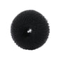 Black donut hair ring bun shaper with center cutout