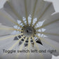 4 in 1 LED Goose Feather Material LED Light Durable Badminton