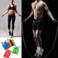 Black jump rope cable for skipping workouts with optional color rope set