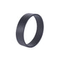 Black vacuum drive belt ring, single loop