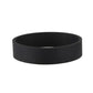 Black vacuum drive belt, wide circular band