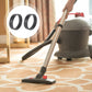 Two black vacuum drive belt icons shown with vacuum cleaner