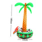 Inflatable Parrot Coconut Tree Shape Beach Water Inflatable Coaster Ice Bucket, Tree Shape