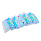 Pack of disposable dog diaper pants with light blue patterned briefs