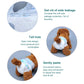 Dog diaper pants with flexible side protection, tail hole, and Velcro fastening