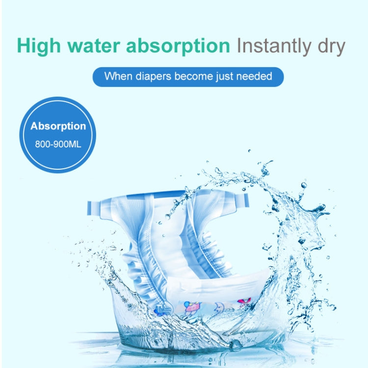 Light blue dog diaper pants with water splash to show high absorption