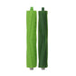 Robot vacuum main brush rollers, green and dark green replacement pair
