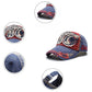 13948 Shark Pattern Washable Baseball Cap Spring and Autumn Sun Hat, One Size