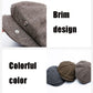 Octagonal snap beret hats with brim design shown; multiple colors displayed