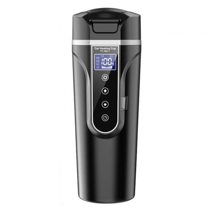 450ml Car Heating Water Bottle Thermos Mug Car Truck Universal Boiling Water Cup, Car Models, Home Car Dual-use