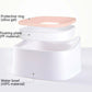 Floating pet water bowl with visible float plate, protective ring, and water bowl parts