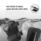 Black waterproof EMS leg massager electrode straps with electrode pad
