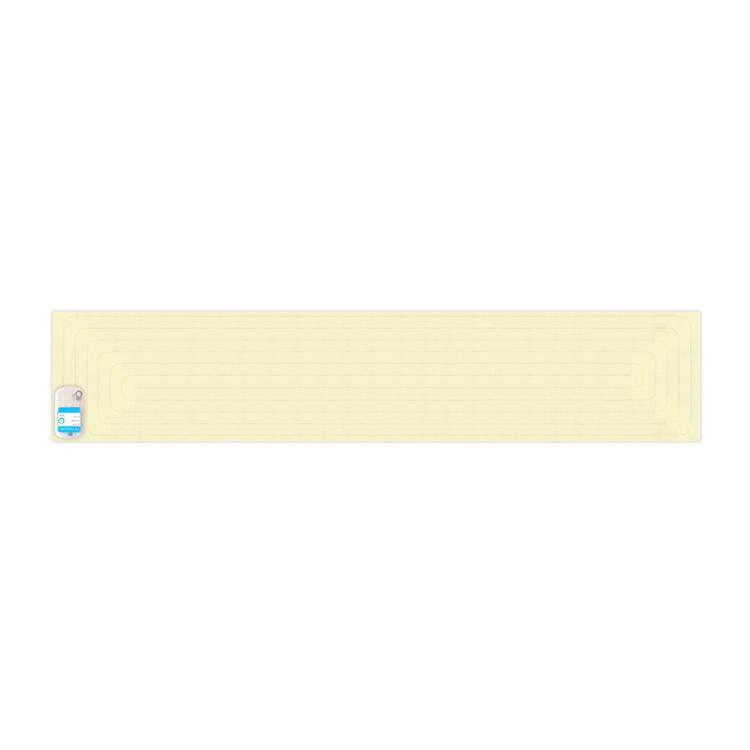 Pet electrostatic training mat, pale yellow rectangular pad with small control label
