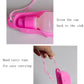 Pink pet water bottle drinking feeder with bottle cap and hand carry rope strap
