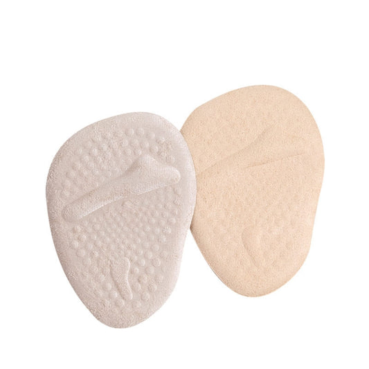 5 Pairs Sweat-Absorbent Breathable Non-Slip Forefoot Pad High Heels Anti-Pain Pad, Random Color Delivery, Free Size