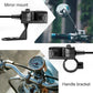 Dual USB Port 12V Waterproof Motorbike Motorcycle Handlebar Charger 5V 1A/2.1A Adapter Power Supply Socket for Phone Mobile, Handlebar Charger