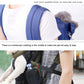 Doglemi pet outing backpack dog shoulder chest bag in blue with padded strap and foam