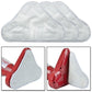 5 PCS Steam Mop Triangle Cloth Cover Replacement Pad for Thane H2O X5