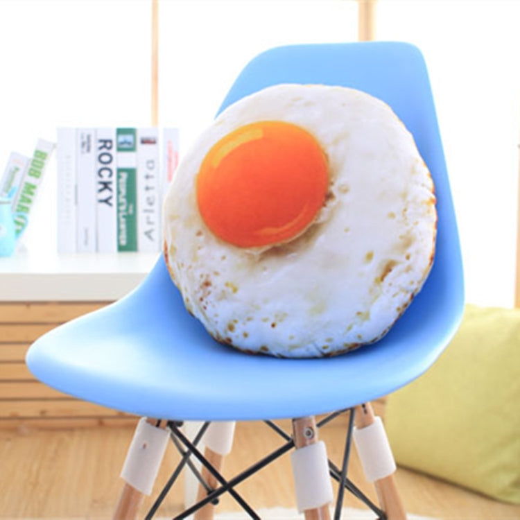 Simulation Stuffed Cotton Soft Fried Egg Cushion Sleeping Pillow Plush Baby Toys, Egg