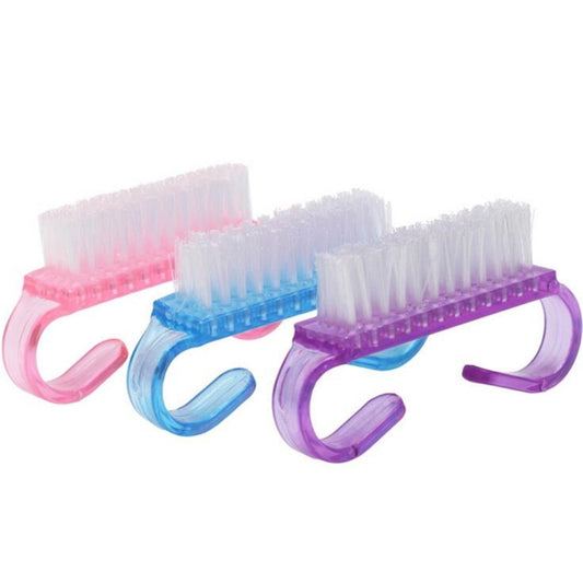 10 PCS Cleaning Brush Tools Nail Art Care Manicure Pedicure Remove Dust Small Angle Clean Brushes, 10 PCS Purple, 10 PCS Pink, 10 PCS Blue