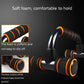 H-shaped push-up bracket with black frame and orange ringed foam grip pads