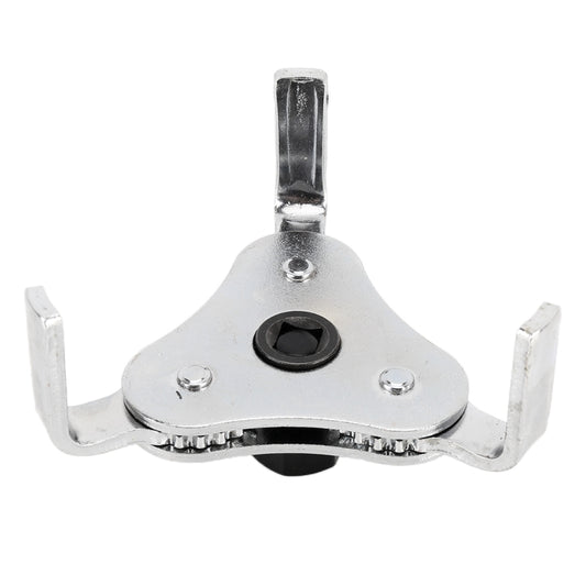 62-102mm Alloy Auto Car Repair Tools Adjustable Two Way Oil Filter Wrench Tool 3 Jaw Remover Tool for Cars Trucks TH4, 62-102mm